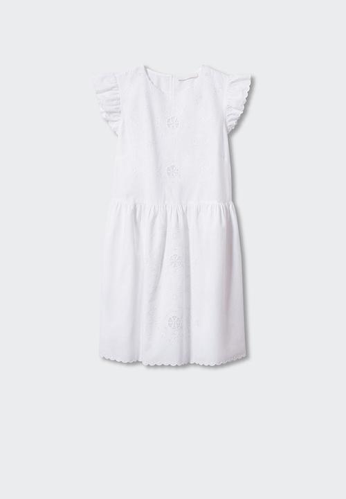 MANGO - Dress cannes-h - white