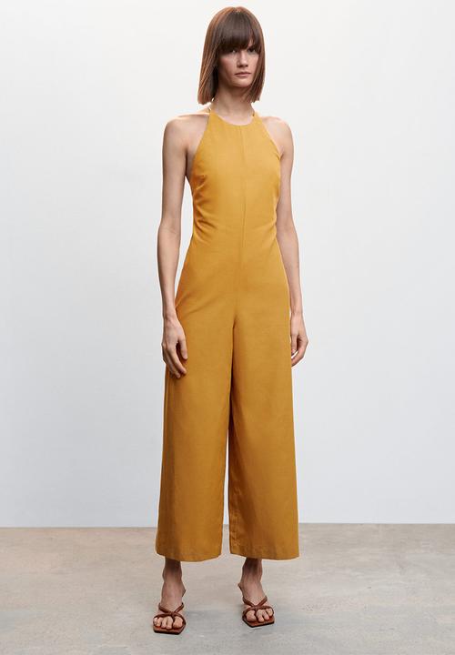 MANGO - One-piece suit - medium brown