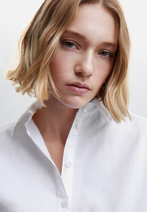 MANGO - Shirt cloud-h - white
