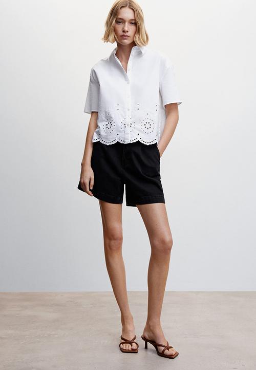 MANGO - Shirt cloud-h - white