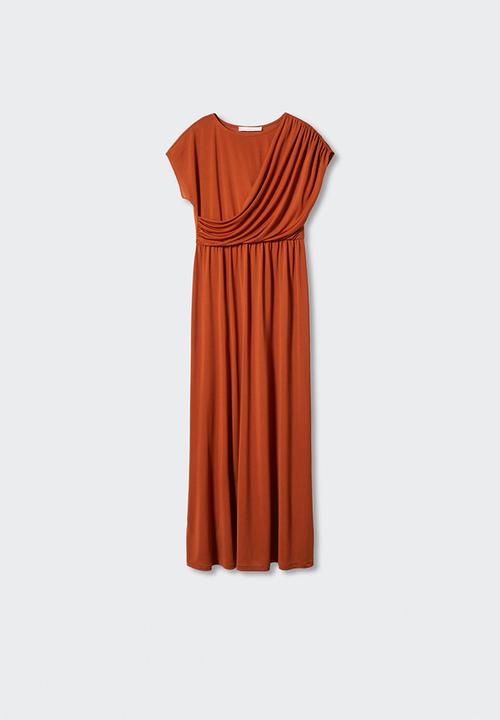 MANGO - Dress mari-a - rust