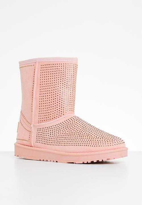 Miss Black - Rae 7 ankle boot - pink