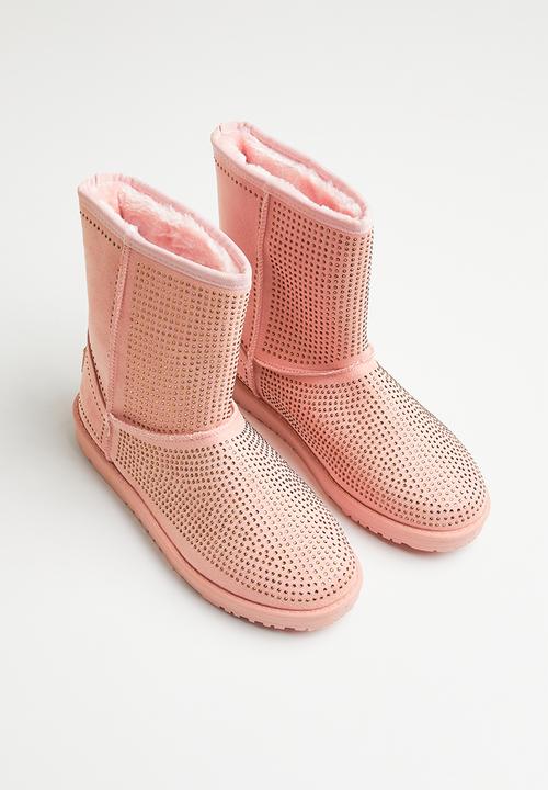 Miss Black - Rae 7 ankle boot - pink