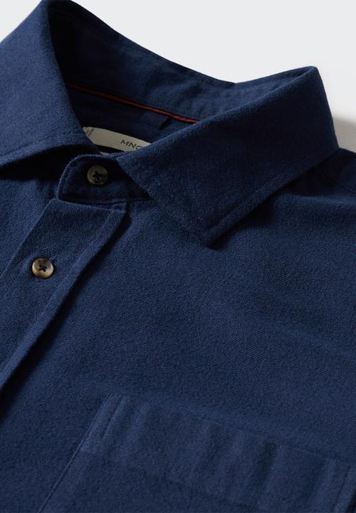 MANGO - Shirt twill - navy