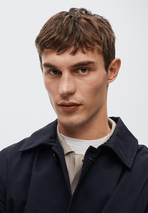 MANGO - Parka chayton - navy