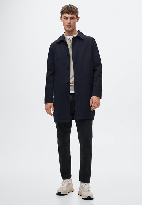 MANGO - Parka chayton - navy