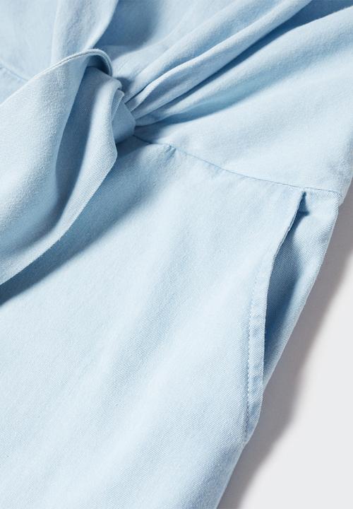 MANGO - Dress lesterl-h - open blue