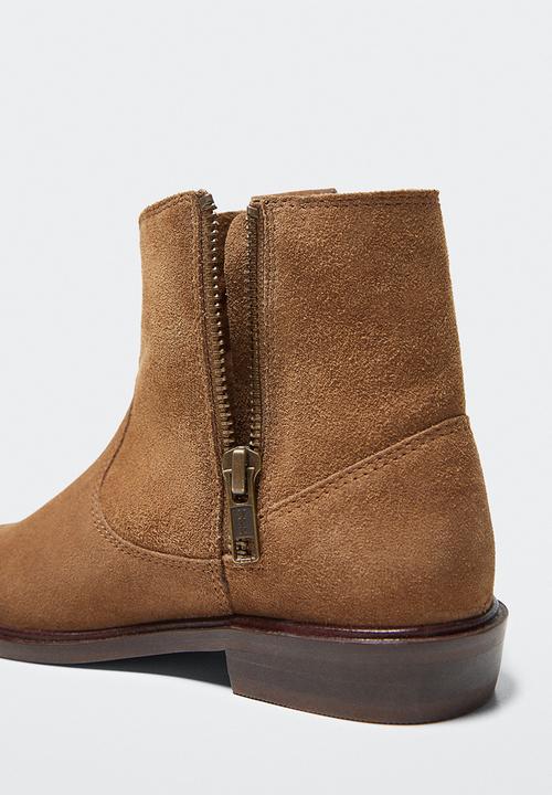 MANGO - Ankle boots irene - medium brown
