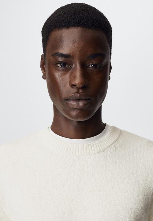 MANGO - Sweater bruno - off white 