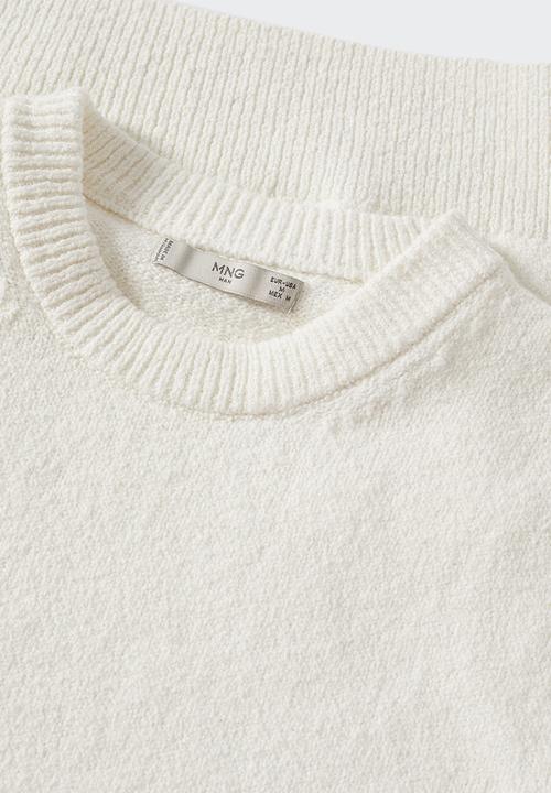 MANGO - Sweater bruno - off white 