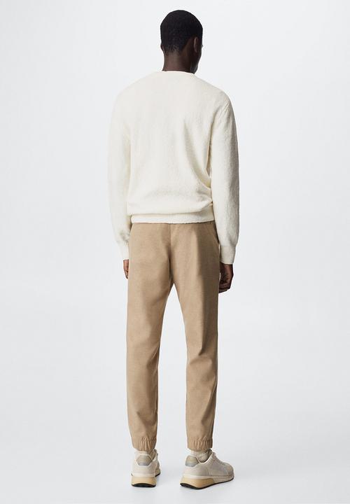 MANGO - Sweater bruno - off white 