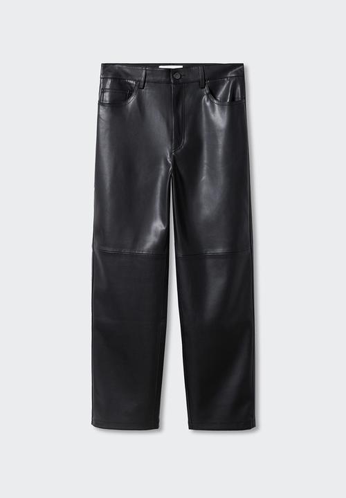 MANGO -  Trousers lille - black1