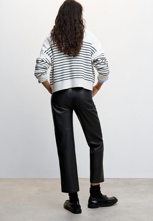 MANGO -  Trousers lille - black1