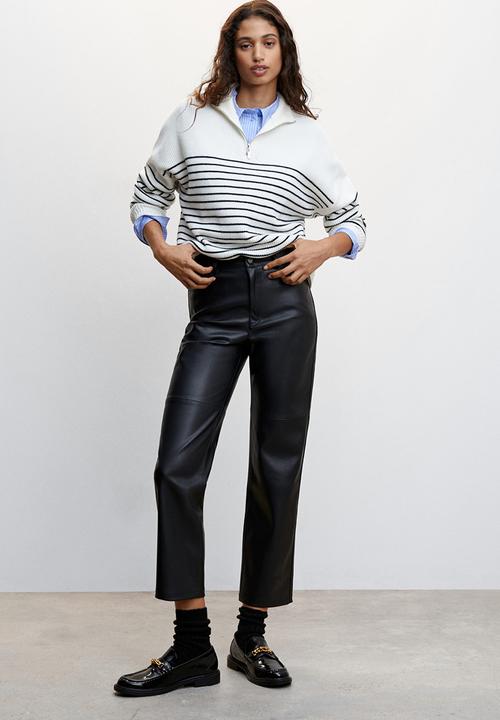 MANGO -  Trousers lille - black1