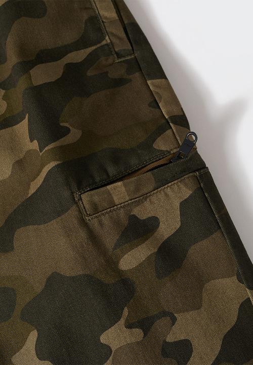 MANGO - Trousers kirin - khaki 