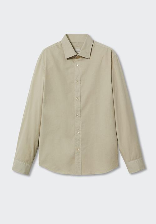 MANGO - Shirt lumiere - beige 