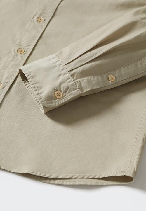 MANGO - Shirt lumiere - beige 