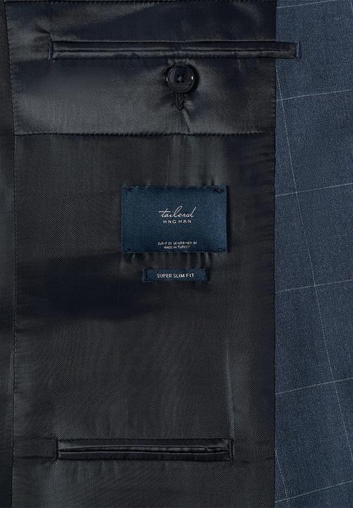 MANGO - Blazer paulo - indigo blue