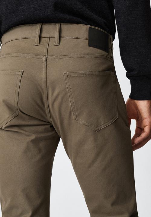 MANGO - Trousers pisa - medium brown