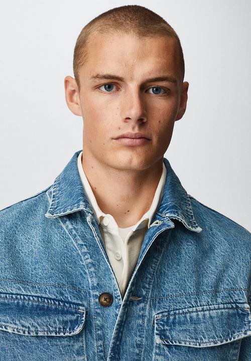 MANGO - Jacket paul - blue