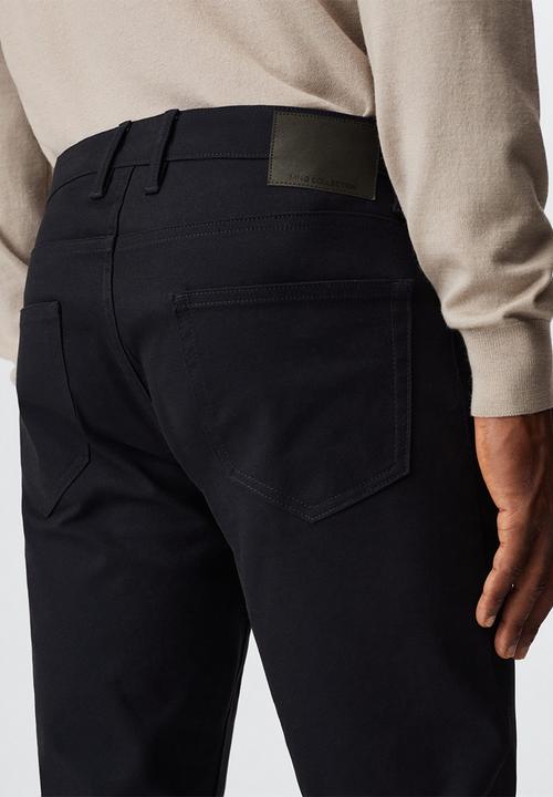 MANGO - Trousers pisa - dark navy 