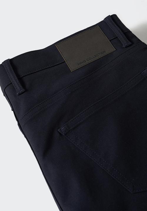MANGO - Trousers pisa - dark navy 