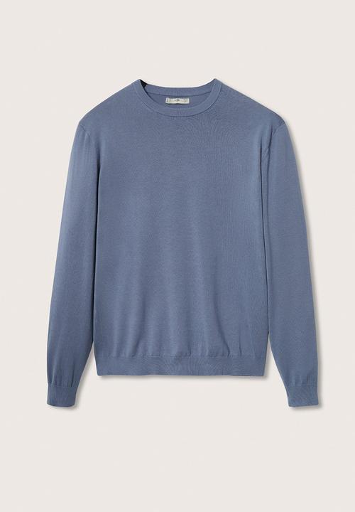 MANGO - Sweater ten - china blue 