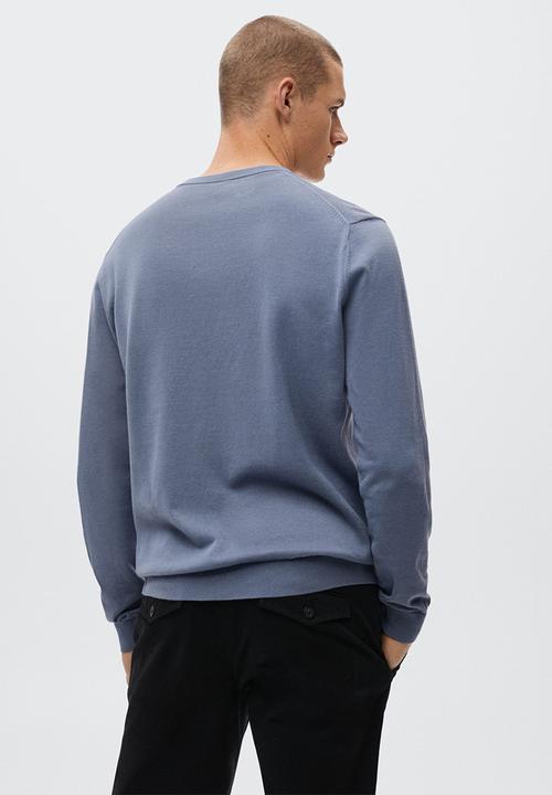 MANGO - Sweater ten - china blue 