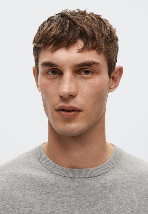 MANGO - Sweater ten - grey 