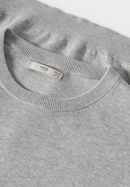 MANGO - Sweater ten - grey 