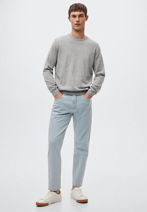 MANGO - Sweater ten - grey 