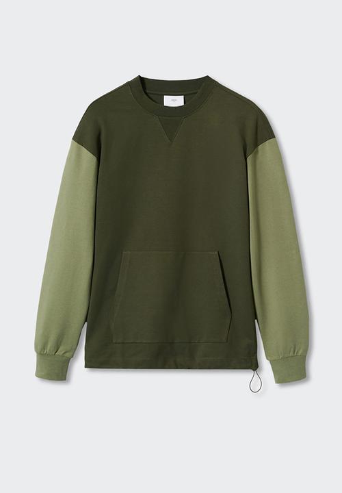 MANGO - Sweatshirt rainb - green