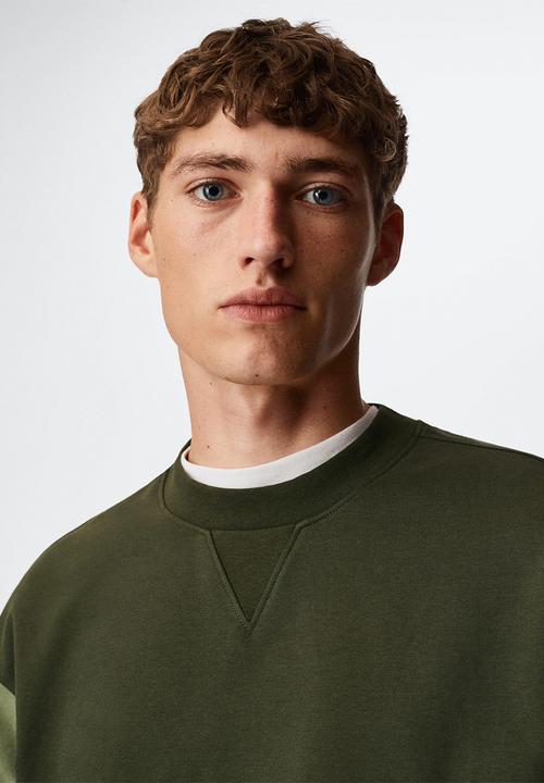 MANGO - Sweatshirt rainb - green