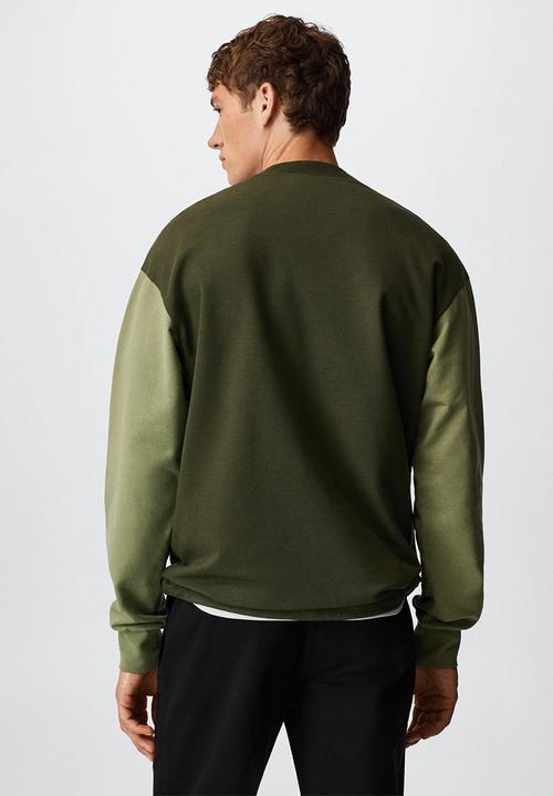 MANGO - Sweatshirt rainb - green