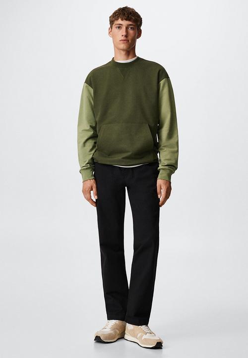 MANGO - Sweatshirt rainb - green