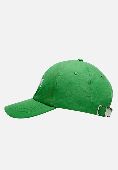 MANGO - Embroidered message cap - green