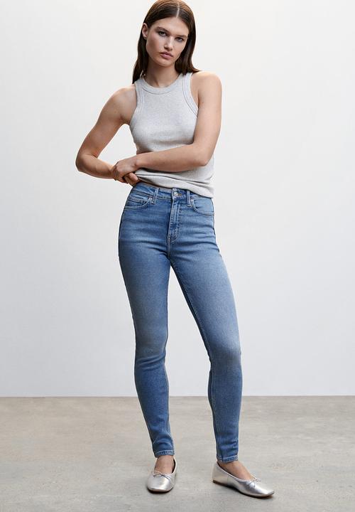MANGO - Jeans soho - mid blue