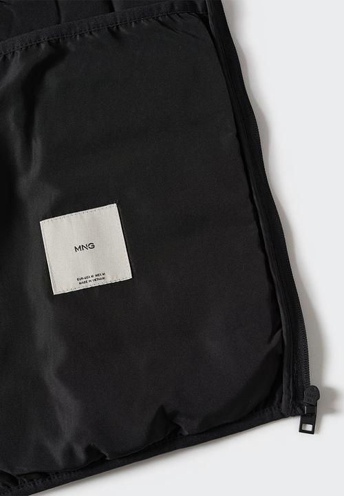 MANGO - Waistcoat gorryst - black