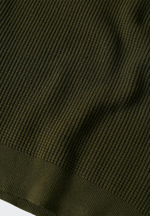 MANGO - Sweater londra - khaki