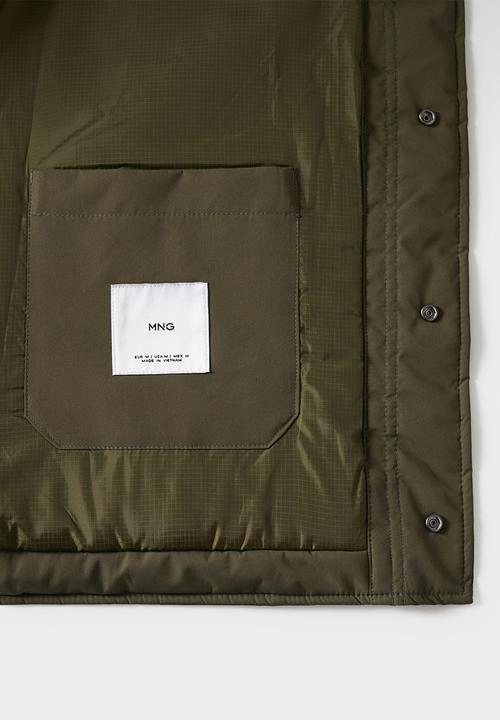 MANGO - Jacket kobe - khaki 