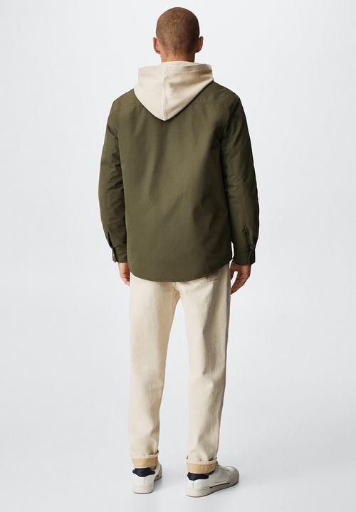 MANGO - Jacket kobe - khaki 