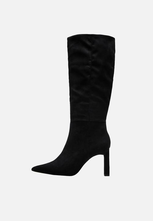 MANGO - Daily knee high boot - black