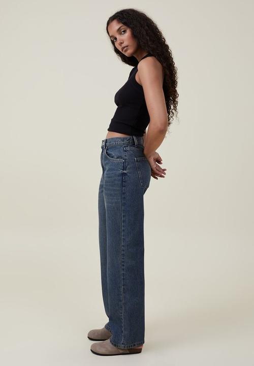 Cotton On - Loose straight jean - logans blue
