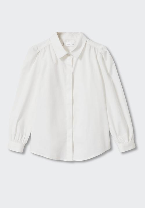 MANGO - Shirt soria - white