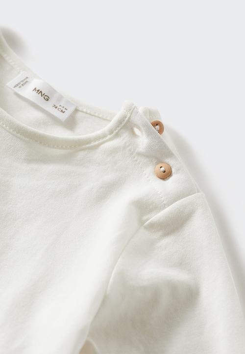 MANGO - T-shirt better - natural 