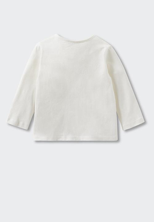 MANGO - T-shirt better - natural 