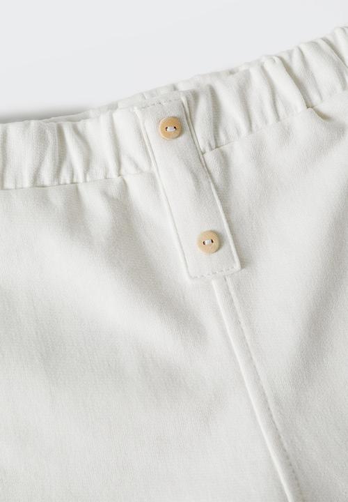 MANGO - Trousers espin - natural