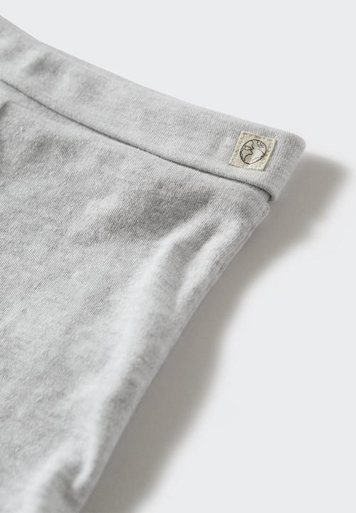 MANGO - Trousers polaina3 - gray