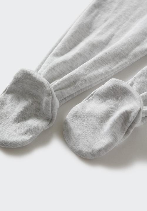 MANGO - Trousers polaina3 - gray