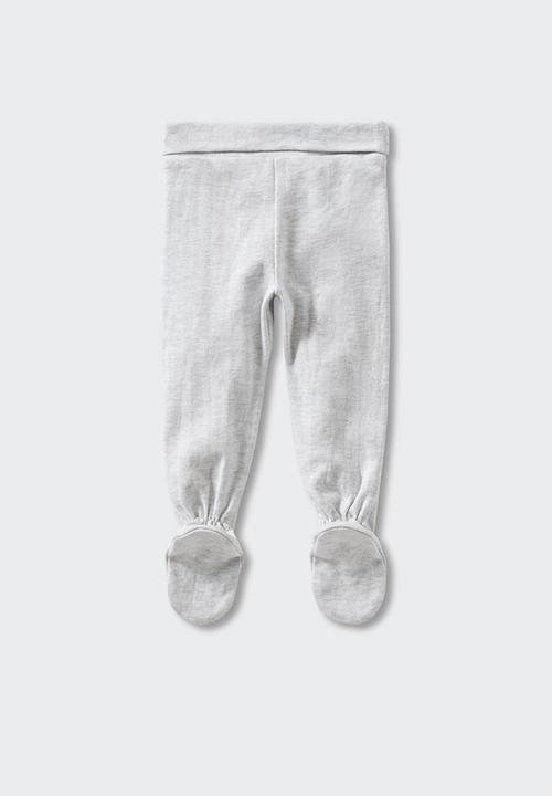 MANGO - Trousers polaina3 - gray
